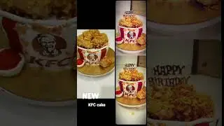KFC theme cake #kfcchicken #cake#themecake#kfc_style#homemade#homaderecipes#realcakemaker3d#realcake