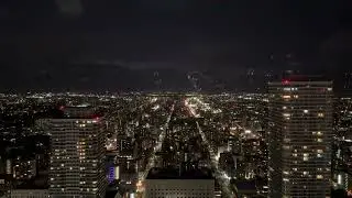 Sapporo JR Tower Night View 🩵