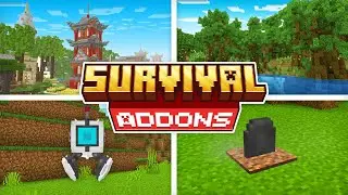 Top 7 Survival Add-Ons for Minecraft Bedrock Edition | Minecraft Bedrock 1.21+