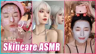 Mitsuisen✨Aesthetic ASMR Skincare Routine🌿Best satisfying selfcare asmr routine🍃Beauty Secrets🌿68
