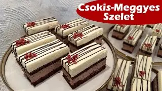 Tripla Csokis Meggyes🍒 Szelet Cukor és Liszt Nélkül, Gluténmentesen | HagymaLekvár