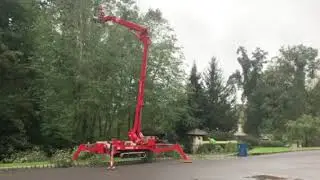 Spider Lift in Action | Arborists | New Jersey | Organic Plant Care LLC