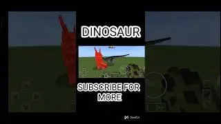 I FIND DINOSAUR 🦖🦖 IN MINECRAFT OMG DINOSAUR IS SO DENGEROUS 🔥🔥#shorts #short #viral #minecraft
