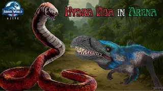 ВАУ, мы встречаемся с ГИДРОЙ БОА на АРЕНЕ 😳 | PVP-бои | Игровой процесс Jurassic World Alive 510