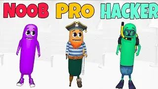 Wacky Run - Trailer - NOOB vs PRO vs HACKER |#shorts