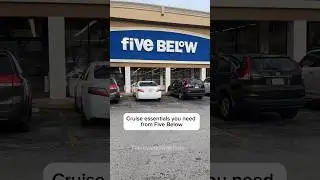 Все необходимое для круиза от FIve Below #cruisetips #fivebelow #cruisee