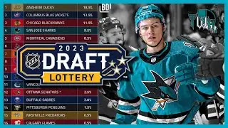 2023 NHL Draft Lottery Live Reaction! (no TV feed) Will my Sharks get Connor Bedard!!?!