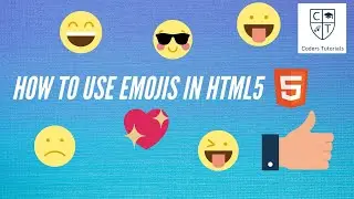How to use Emojis in HTML5 | 