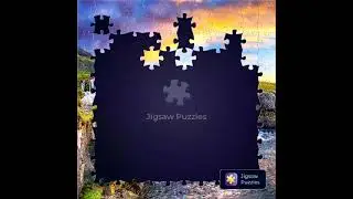 Waterfall jigsaw puzzle 144pc