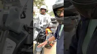 How to start KTM 390 without kick on battery failure.