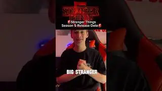 Stranger Things Season 5 Official Release Date! #strangerthings #netflix #releasedate