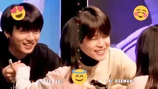 Jimin & Jungkook with her cute fan girl 😍👀🙈