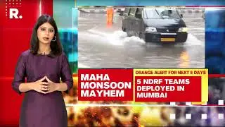 Mumbai Weather Update: Heavy Rains Continue Unabated In Mumbai, IMD Issues Red Alert In The City