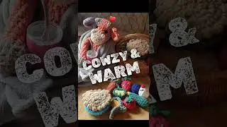 Stay safe ❤ #crochet #playfood #cow #winter #weather #humor #puns #meme #memes #family #staysafe