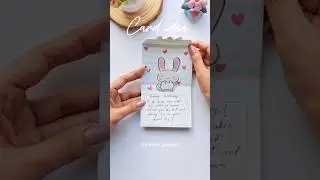DIY easy birthday card  ideas 😍 #diy #shorts #fyp  #ytshorts #viral #trending #cards