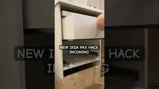 IKEA PAX Vanity Unit Hack - Wardrobe/ closet DIY Guide #ikea #ikeahack #ikeapax
