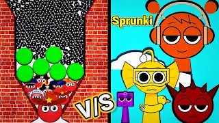 🧿Digsand balls 2048 _ Lucky balls 🆚 Jelly Cube2048| Sprunky Gameplay Epi1 #0081