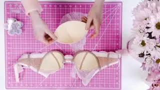 Foam Bra Cups Tutorial for Madalynne X Simplicity 8436: Episode 5
