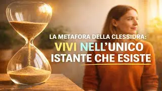 Metafora della clessidra: vivi il solo istante che esiste!