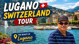 Lugano Switzerland Walking Tour Trip -2024 EP-4