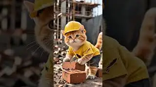 Poor Cat Struggle Video #shorts #ai #cat