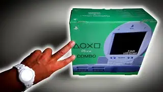 PlayStation PS one Combo unboxing very rare console, testing Resident Evil 1