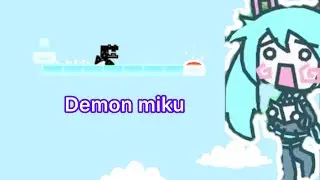 прохождения Demon miku в Geometru Dasn!!!