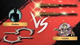 Shadow Fight Shades - Shadow vs Talaikh (Act 3 Final Boss) | My first Attempt
