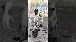 Urban art meets the exorcist! Early gameplay from our unique indie game