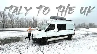 ITALY TO UK - Rushing back to avoid QUARANTINE HOTEL | VANLIFE