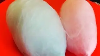 Algodon de azucar, cotton candy, paso a paso