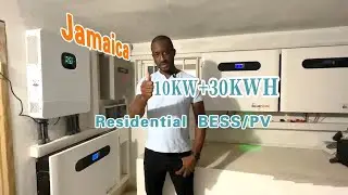 Jamaica 10kW + 30kWh Residential PV & BESS Project