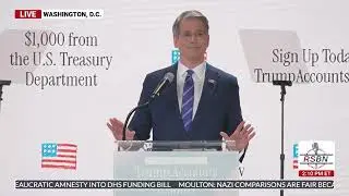 FULL SPEECH: Speaker Johnson and Scott Bessent Wrap Up the Trump Account Launch Summit - 01/28/26