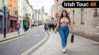Walking Tour of Ireland | 4K Ultra HD Streets & City Life