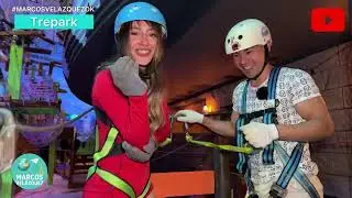 ME ANIM&Eacute; A TODO CON MI HERMANA 😱 | AQUAFAN + TREPARK: TOBOGANES, ALTURA Y MUCHA ADRENALINA