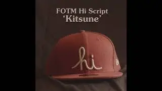 The Kitsune Hi Script New Era Hat by In4mation (SOLD OUT)