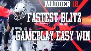 EASY WINS  in Madden NFL 18 | The HIT STICK and Edge Nano Blitzes | Madden NFL 18 Blitz Game play
