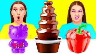 Шоколадный Фонтан Челлендж | Простые Кулинарные Рецепты от HAHANOM Challenge