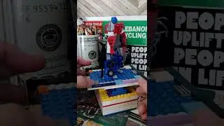 My custom painted Optimus prime figure 