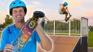My ALPHABET SCOOTER TRICKS Challenge!