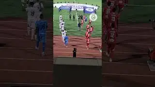 vikosi vyote viwili vikiingia uwanjani #simbasc #azamfc #nbcsports #tff