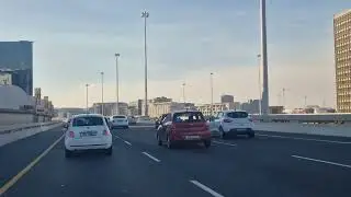 EP16: Driving into Cape Town city centre from Tableview