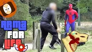 JE ME FAIS RACKETER DEVANT LA POLICE ! | ARMA FOR LIFE