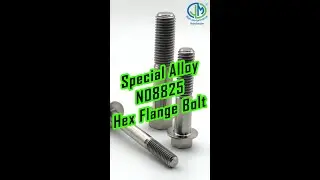 Special alloy N08825 hex flange bolt Manufacturer-JM Hardware&reg;