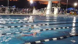 Erika Pelaez 100 Back LCM Olympic Trial Cut 2/8/2020