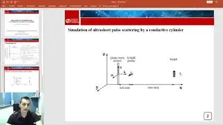 #644 Alexey Zhabin   Simulation of ultrashort pulse scattering by a conductive cylinder
