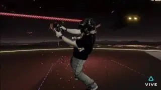 HTC Vive mixed reality demo @ E3 2016!