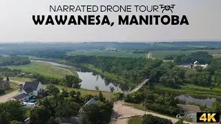 🏞️ Wawanesa, Manitoba 🌤️ 4K Drone