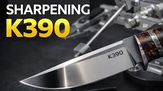 Sharpening K390 the Right Way &ndash; Full Progression & Edge Test