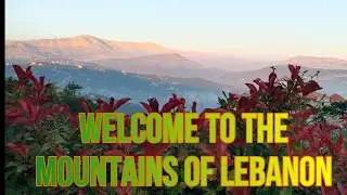 Above the clouds in the beautiful mountains of Lebanon!